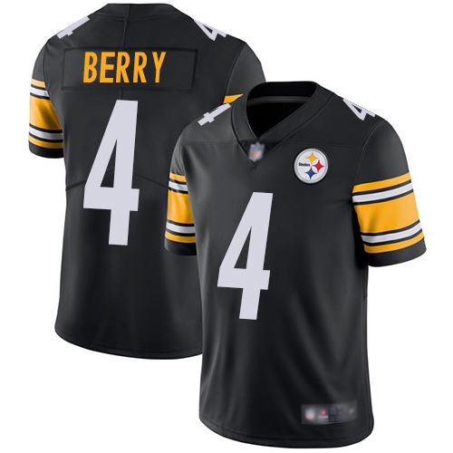 Men Pittsburgh Steelers Football 4 Limited Black Jordan Berry Home Vapor Untouchable Nike NFL Jersey